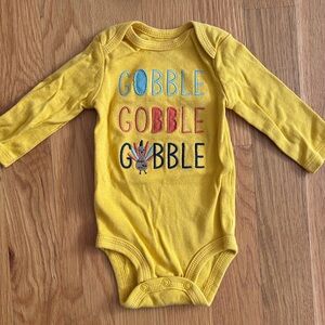Newborn Carter’s Thanksgiving Onesie Bodysuit
